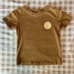 BInky Bro Tan Kids Short Sleeve Tee 2-3yrs